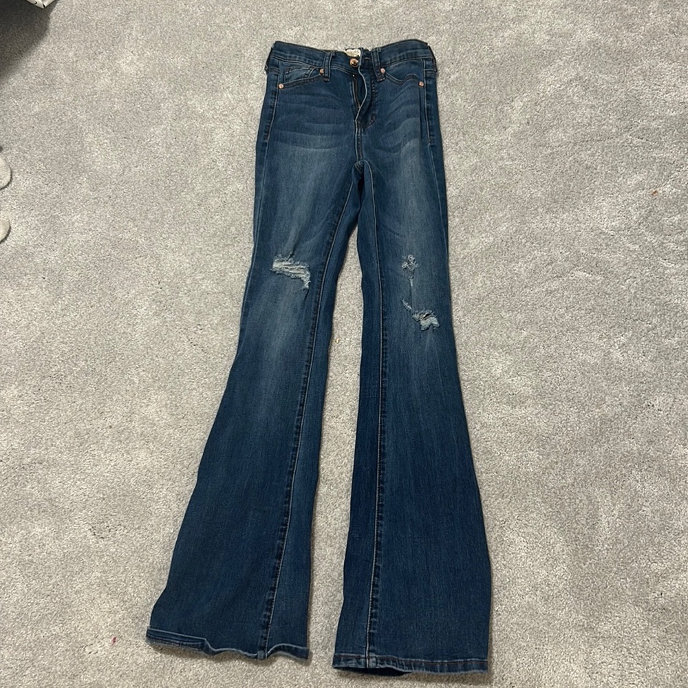 Altar'd State mid-rise flair jeans size 0